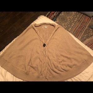 Ugg Poncho Cable Sweater